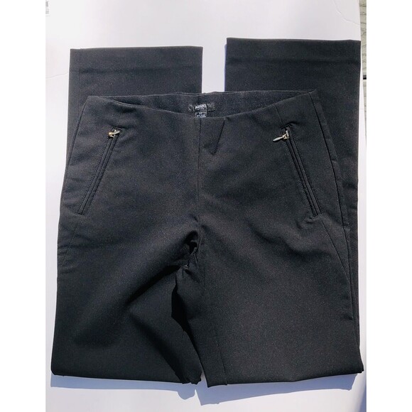 Alfani Women's Pants Size PP Black High Waist Elastic, two pockets with zipper - Picture 1 of 6